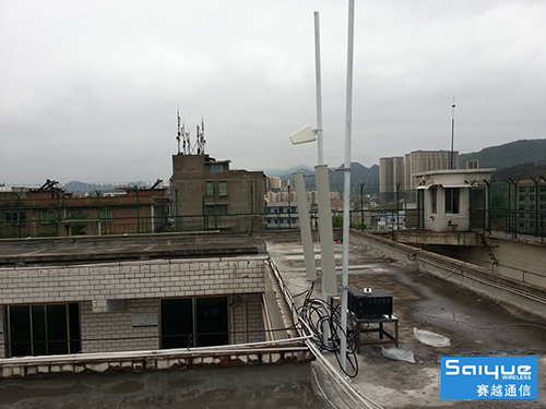  华蓥某看守所大功率手机信号屏蔽器（白噪声）案例